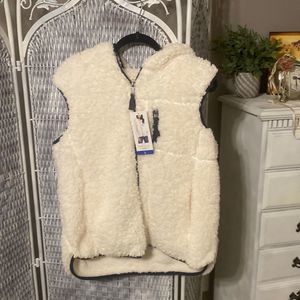 Weatherproof Hoodie Vest Size Large